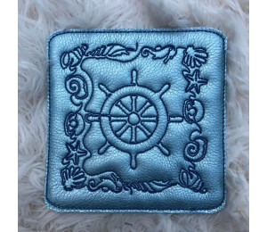 Stickdatei - Quiltblock Steuerrad